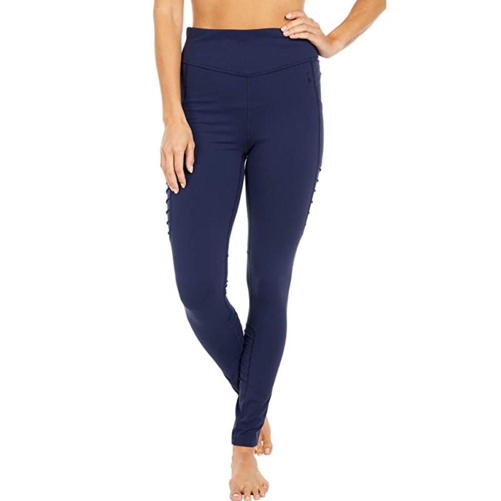 Smart wool moto leggings